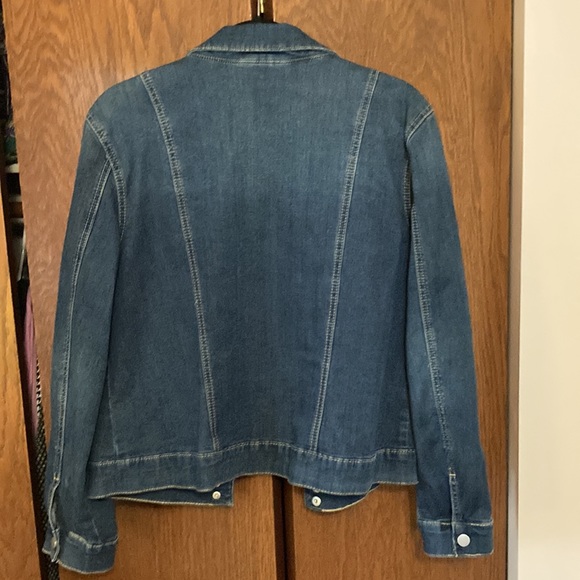 Dressbarn Jean Jacket L - Picture 2 of 8